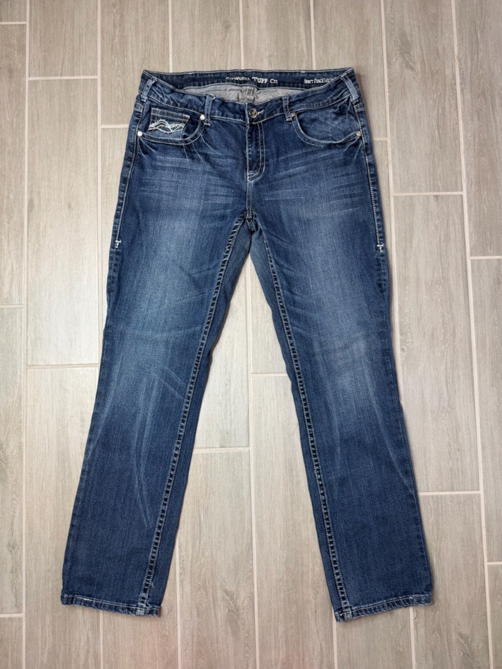Cowgirl Tuff Co  Don’t Fence Me In Sparkle Jeans